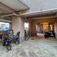 目黒区五本木の賃貸物件/駐輪場