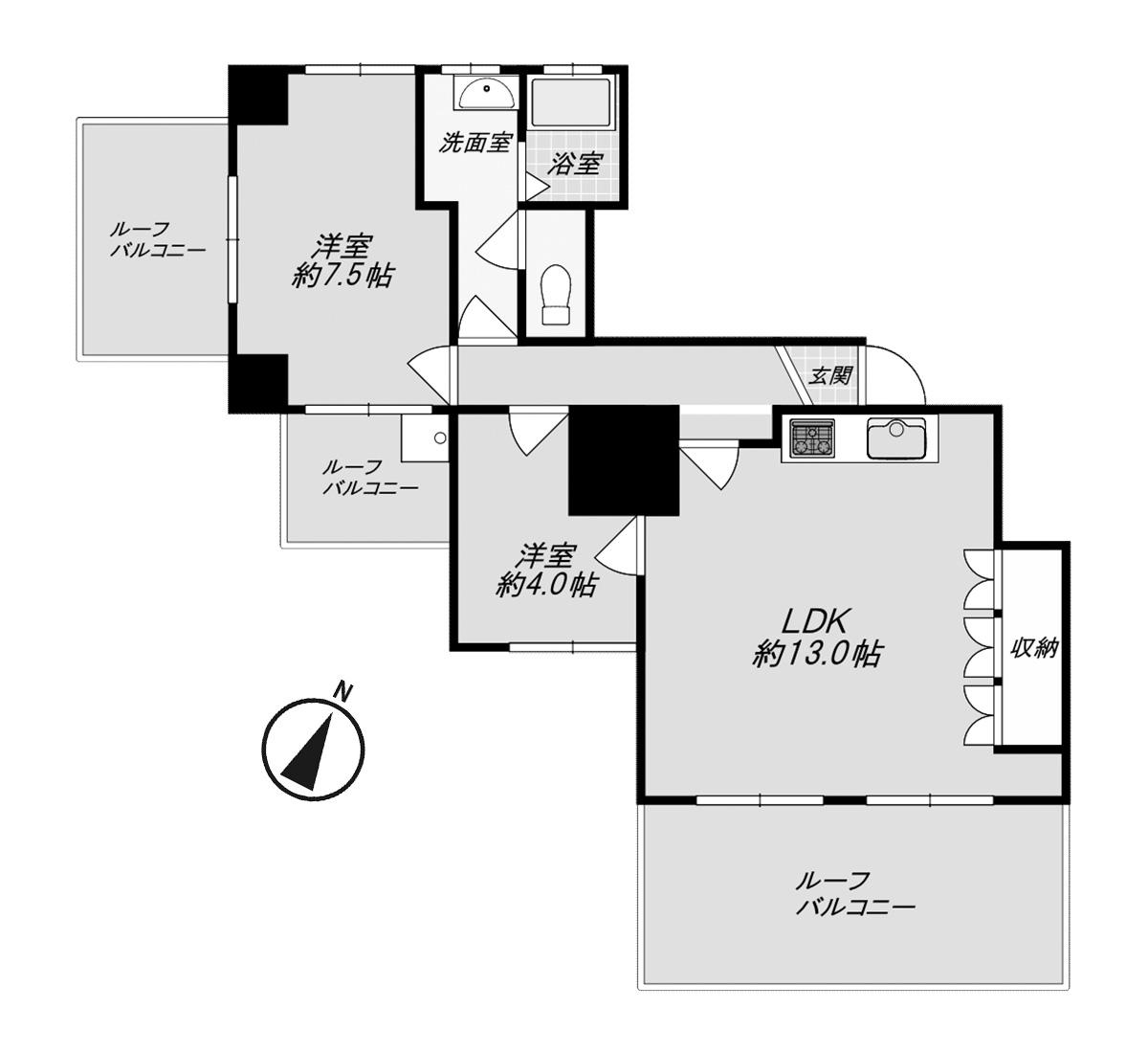 目黒区五本木の賃貸物件