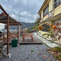 静岡県賀茂郡東伊豆町片瀬の売買物件/縁側から眺めた庭