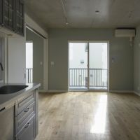 大田区北千束の賃貸物件/リビングは家具の配置がしやすい真四角の間取り