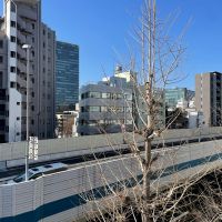 品川区上大崎の賃貸物件/4F：首都高が上から見えます