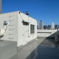 品川区上大崎の賃貸物件/屋上を東に向かって