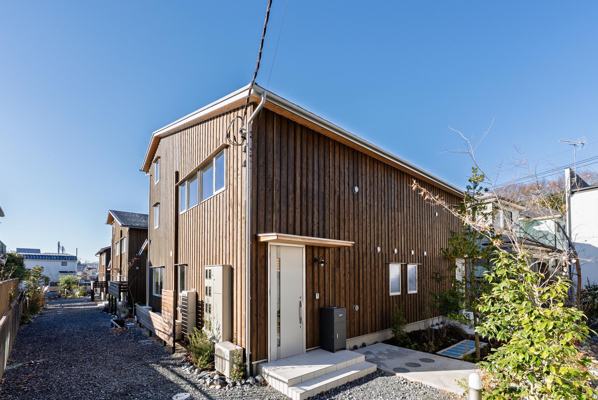 埼玉県所沢市上安松の賃貸物件/A-2：北側、敷地に最も近い側