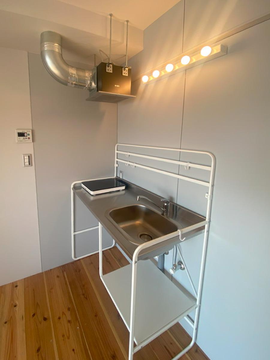 杉並区永福の賃貸物件/キッチン。IHコンロが一口ついています。