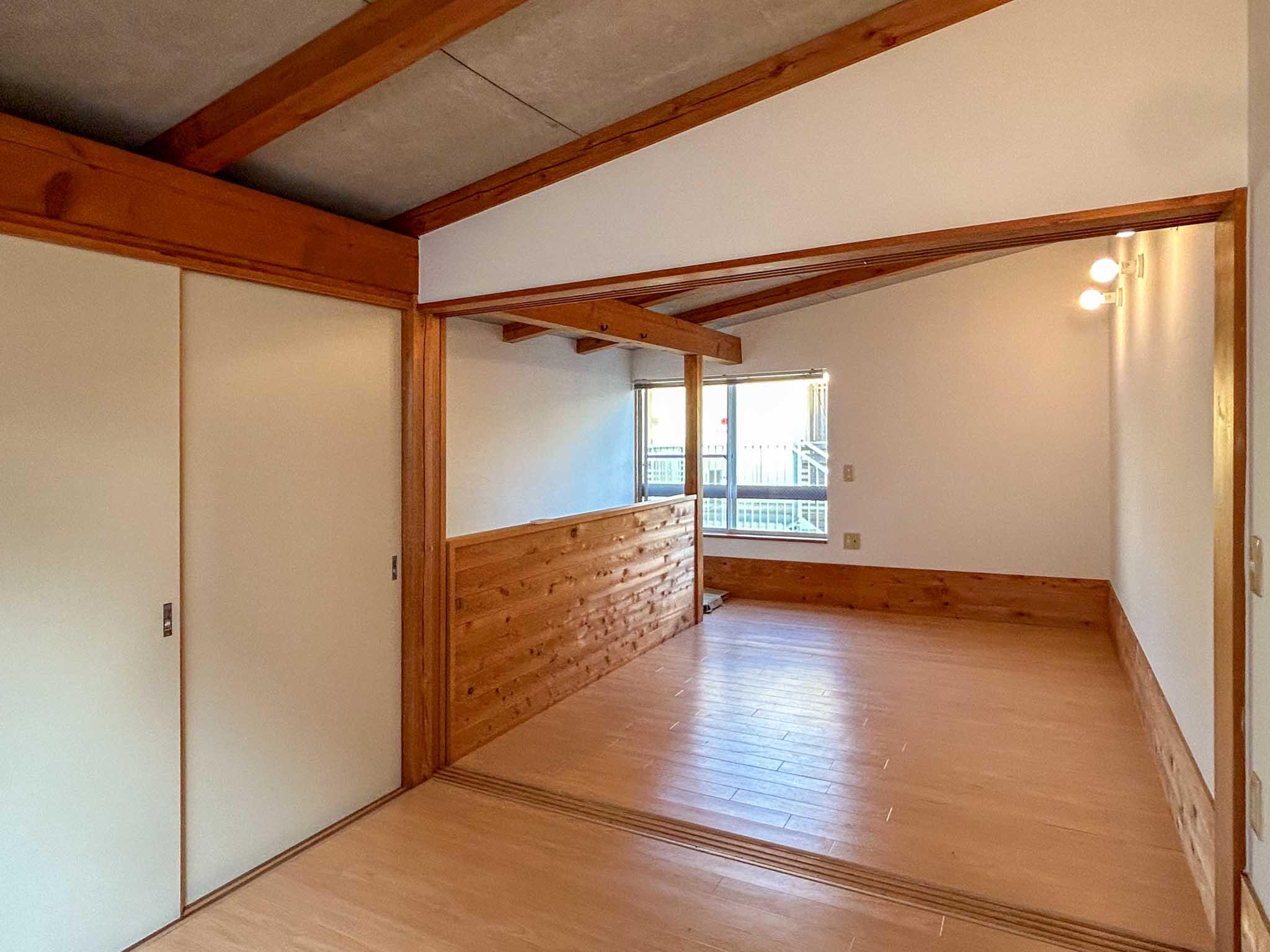 世田谷区世田谷の賃貸物件/西側のスペースは寝室にちょうど良さそう