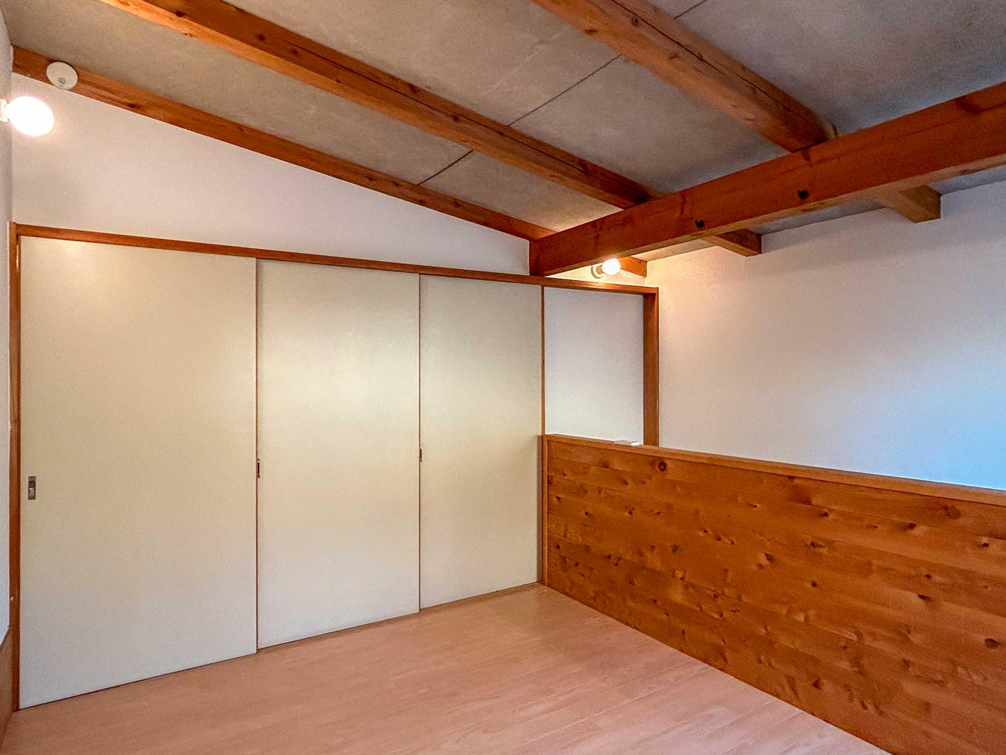 世田谷区世田谷の賃貸物件/分けて使いたいときは、引き戸を閉めてもらえたら