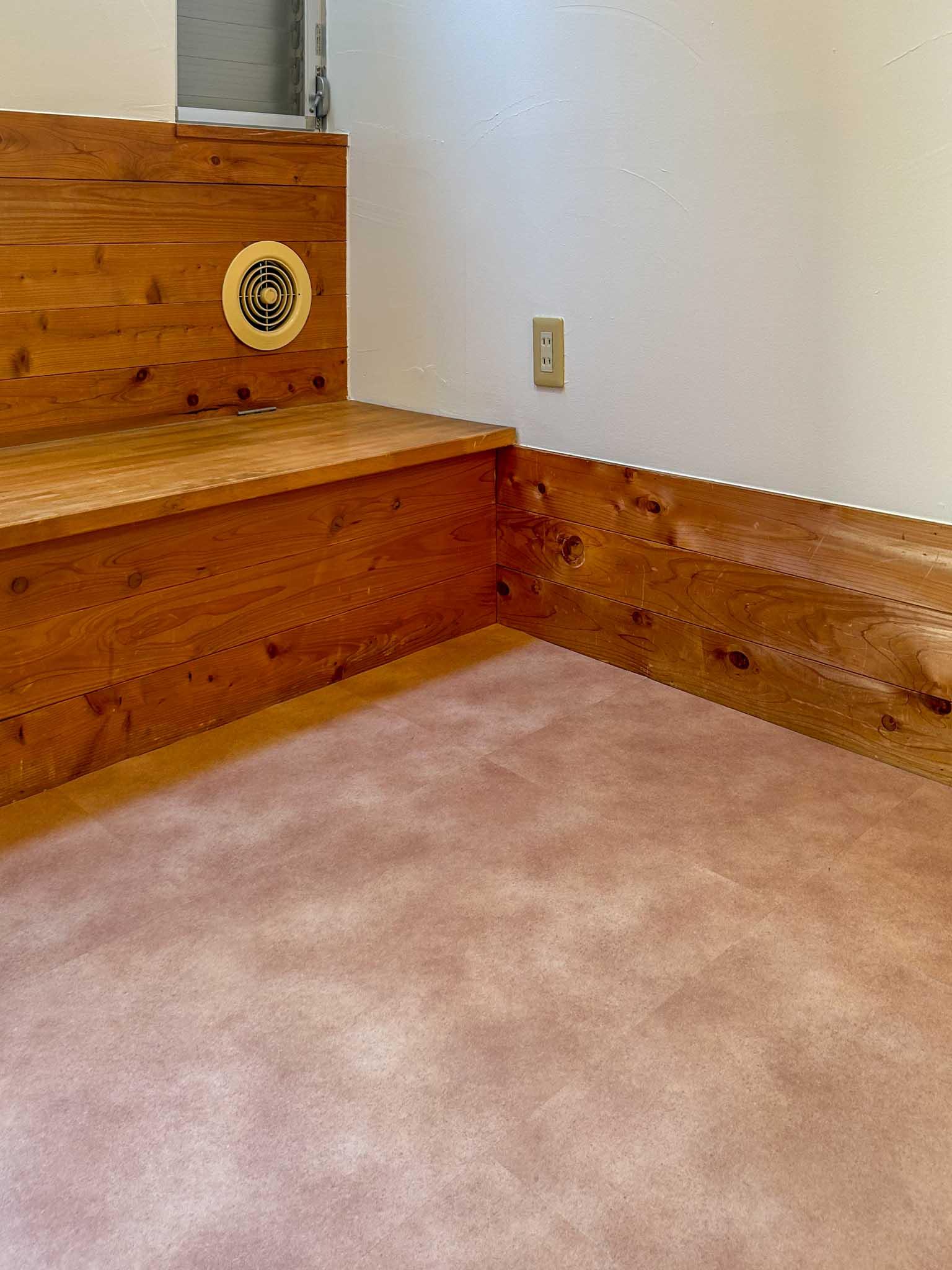 世田谷区世田谷の賃貸物件/1階フロアタイルの色味