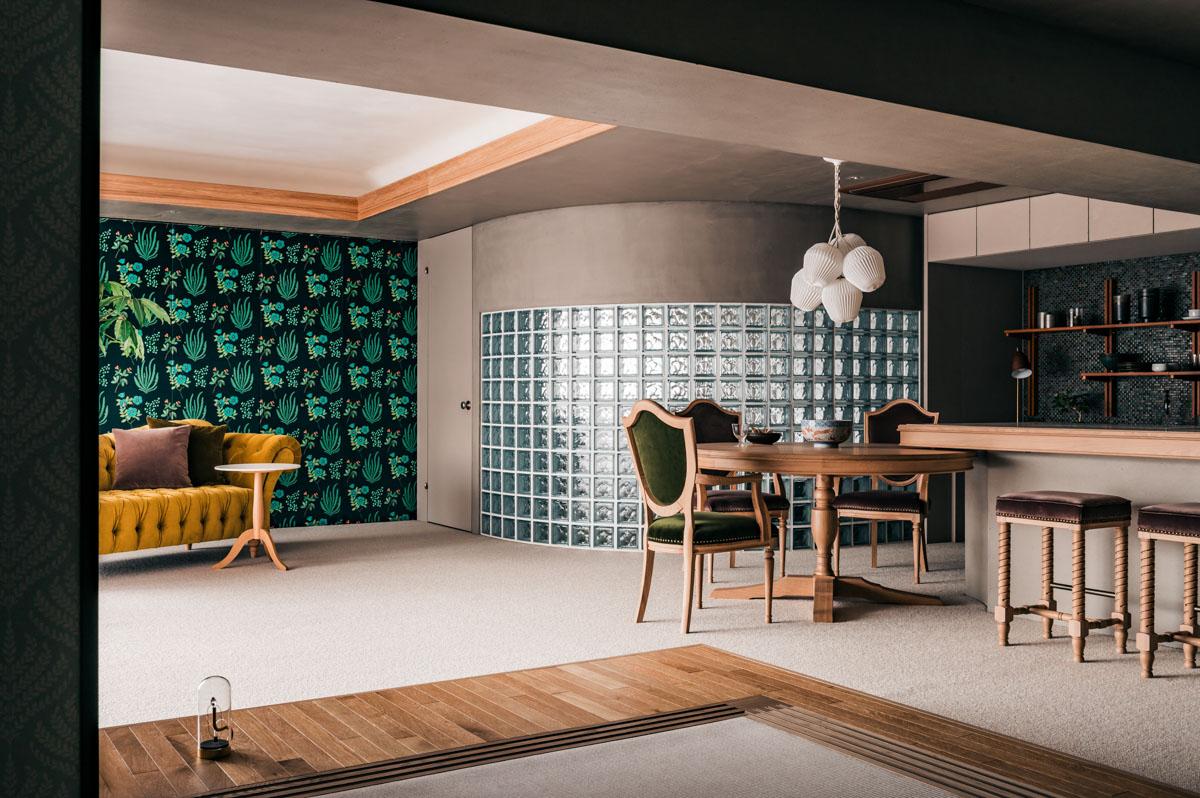 渋谷区代々木の売買物件/建築設計事務所knofと家具メーカーマルニ木工がタッグを組みリノベーションされた空間