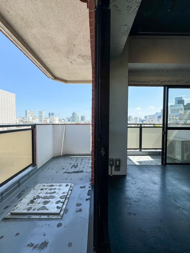 渋谷区神宮前の賃貸物件/ぐるりバルコニー