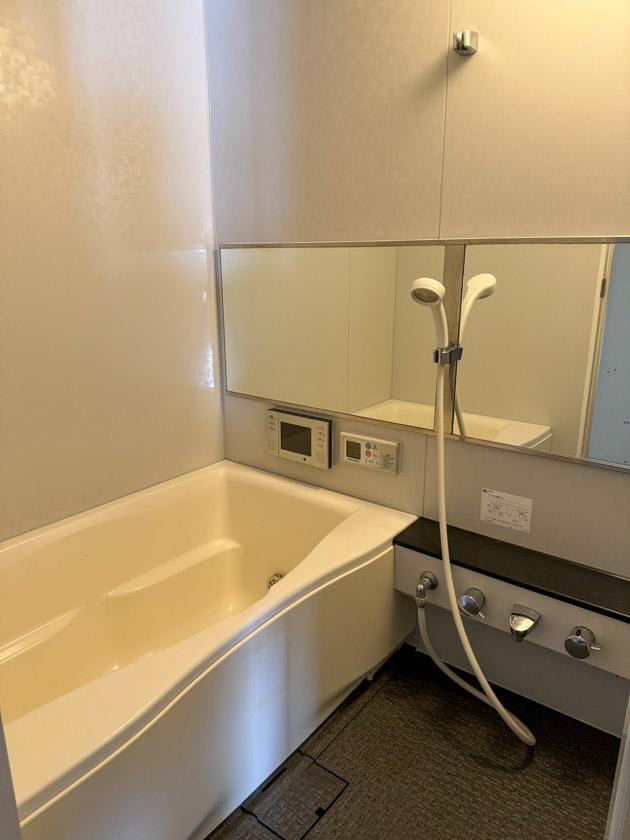 渋谷区神宮前の賃貸物件/追炊き機能付きバス