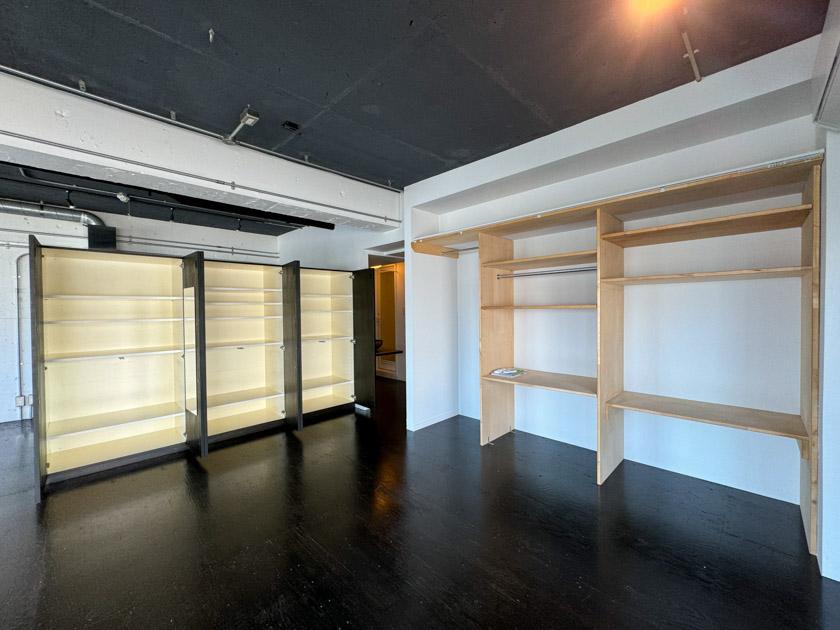 渋谷区神宮前の賃貸物件/見事な収納力