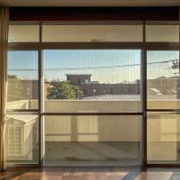 目黒区駒場の賃貸物件/掃き出し窓からの景色