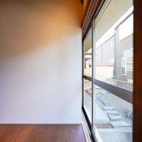 中野区上高田の賃貸物件/壁の位置はサッシの途中だったので、LDKと完全に分かれているわけではありません