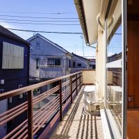 中野区上高田の賃貸物件/南側にあるベランダ