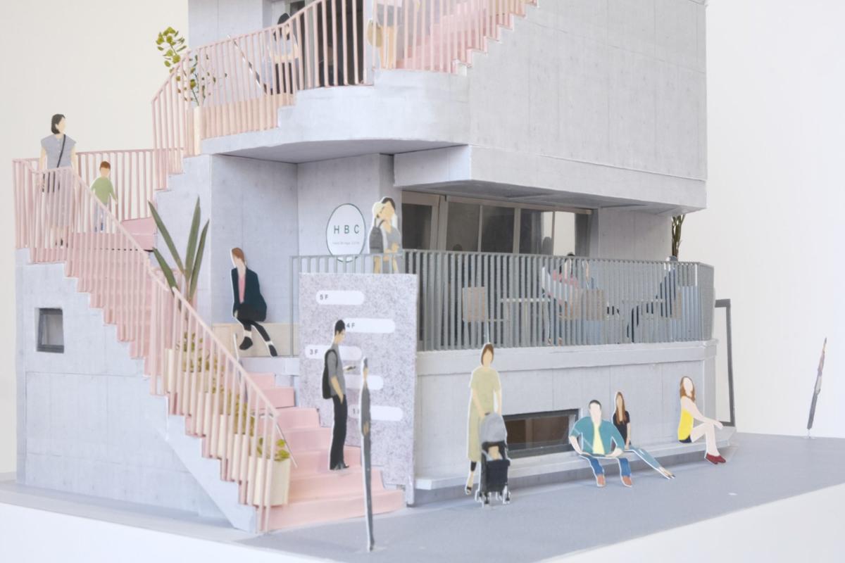 世田谷区大原の賃貸物件/店舗2(2階)参考写真：階段に植栽などを入れると雰囲気が出そう