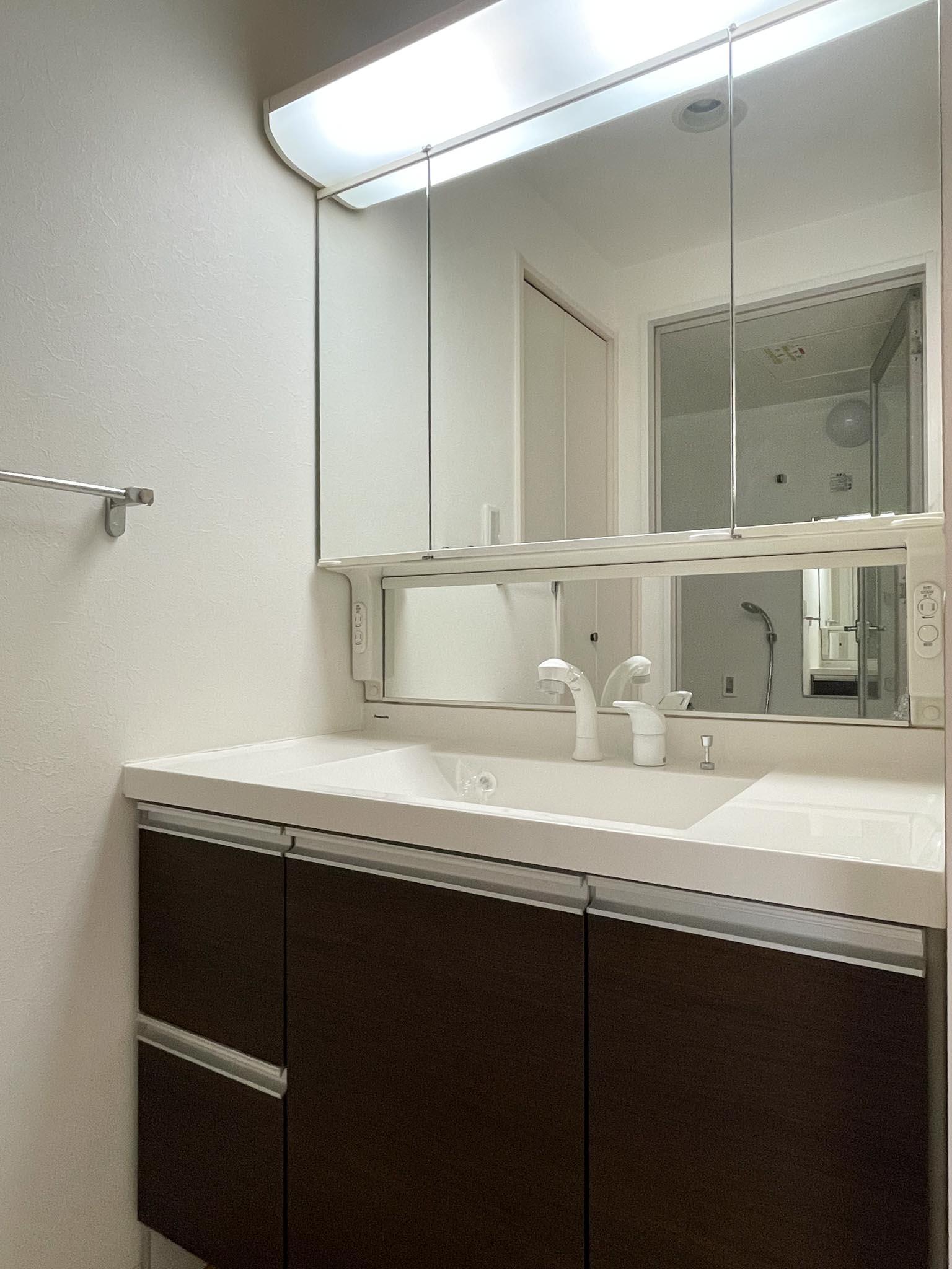 世田谷区太子堂の賃貸物件/上階：洗面台