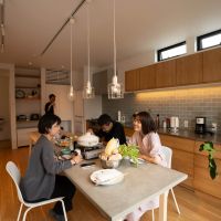 埼玉県川越市郭町の賃貸物件/シェアリビング：ゆったりとしたキッチンがあるので、本格的な料理をするならここを使うのがおすすめ