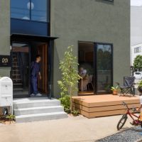 埼玉県川越市郭町の賃貸物件/エントランスを外から