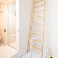 板橋区稲荷台の賃貸物件/6号室：ロフトの上り下りは梯子を使うことになります