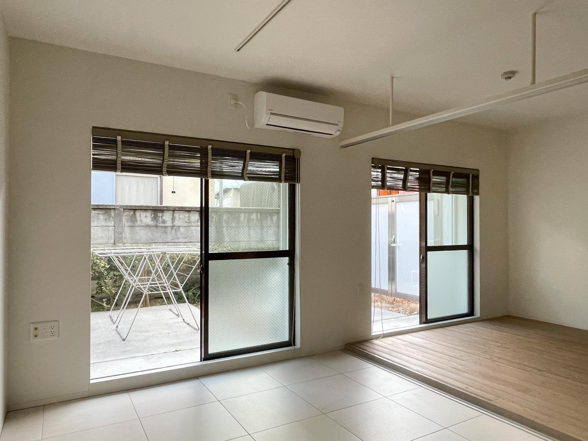 杉並区浜田山の賃貸物件/窓は西向き。午後になるほど、光が部屋を満たしていきます