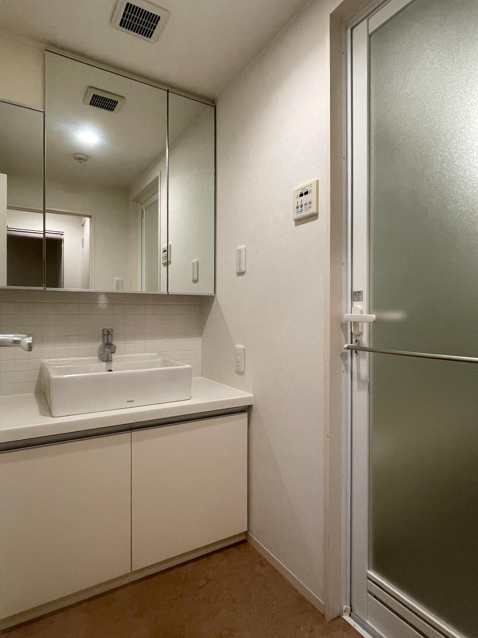 杉並区浜田山の賃貸物件/洗面台