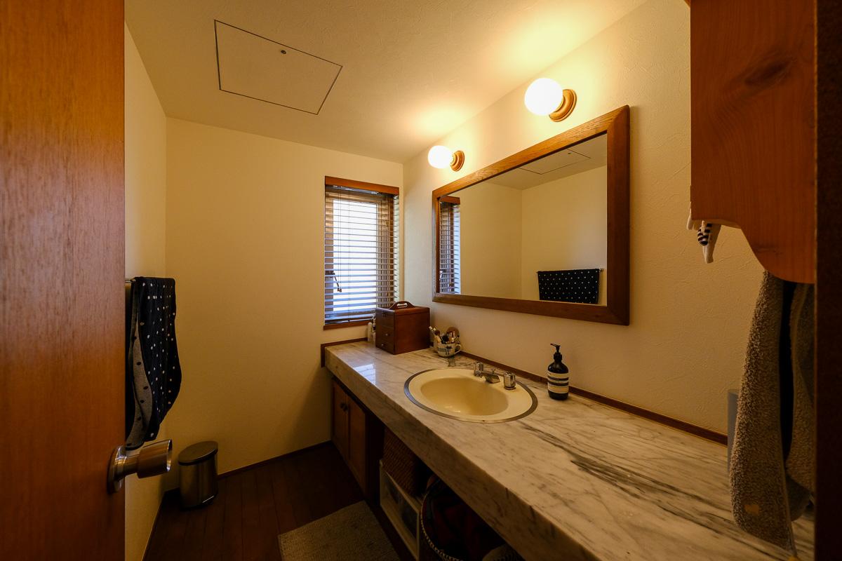 川崎市麻生区高石の売買物件/ゆとりある洗面所