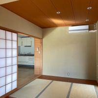 渋谷区代々木の賃貸物件/和室にもエアコンを設置済み