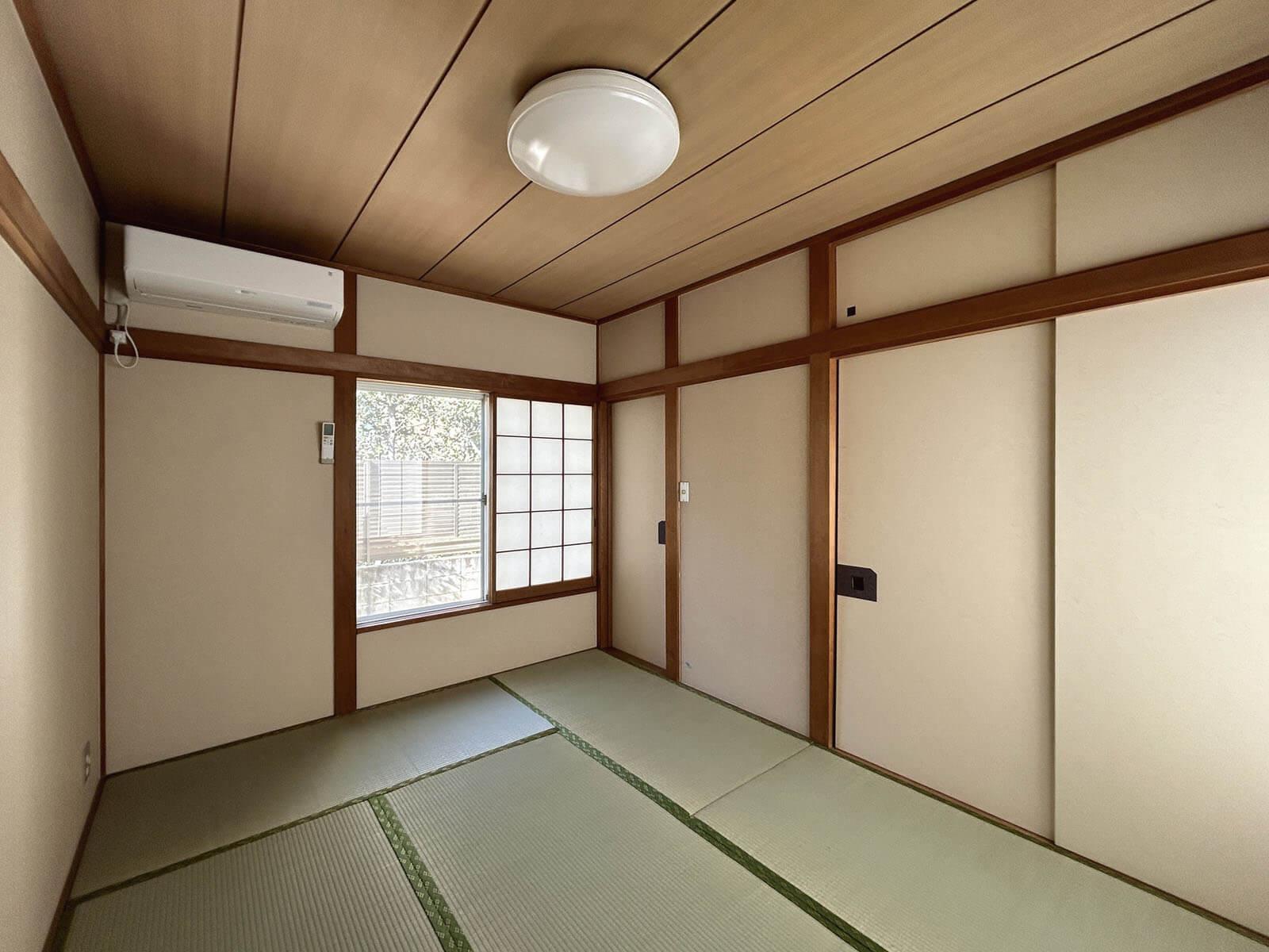 世田谷区宮坂の賃貸物件/心落ち着く和室、押入収納が頼もしい