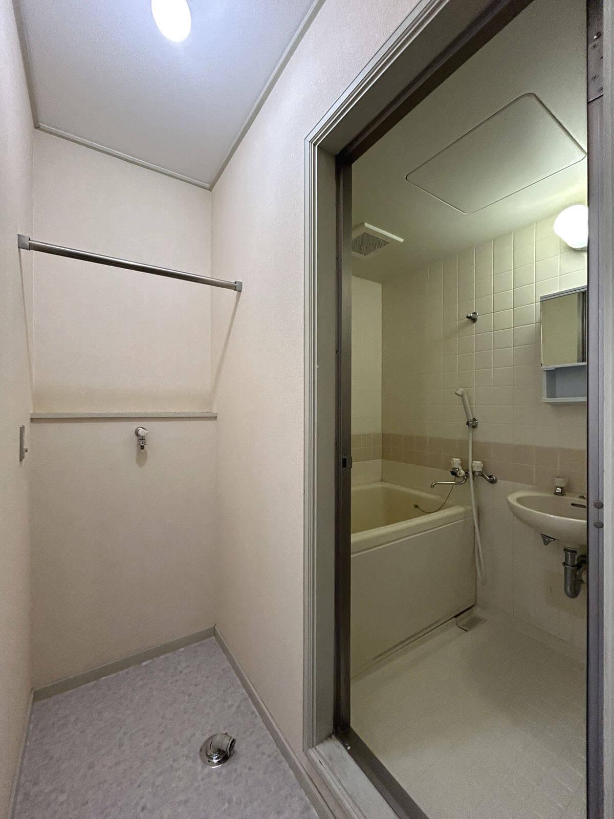 世田谷区宮坂の賃貸物件/脱衣所と洗濯機置場