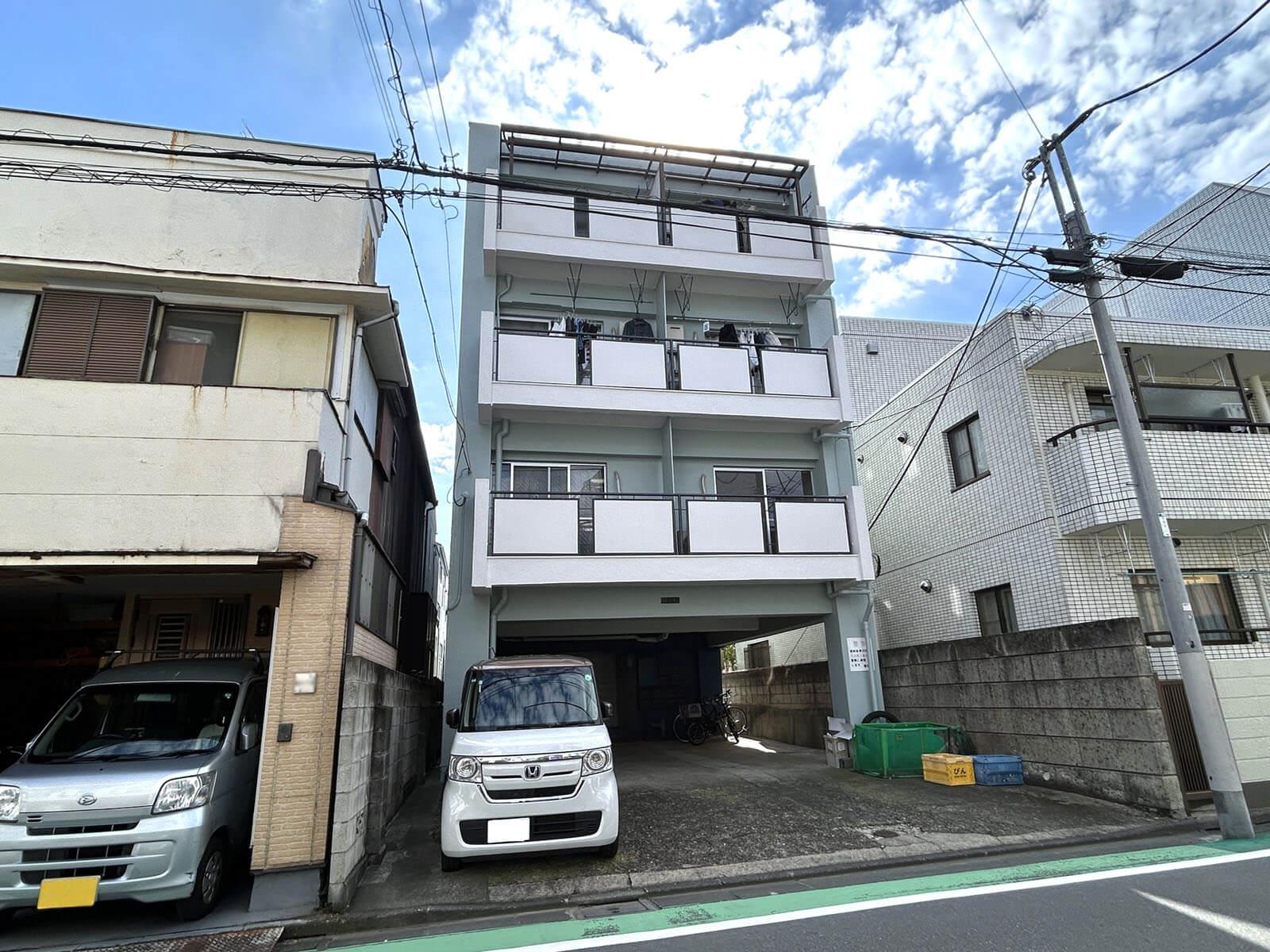 杉並区和田の賃貸物件/周辺は穏やかな住環境、2階右側の部屋の募集です