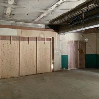 中野区東中野の賃貸物件/現在は正面側に板が貼ってあります