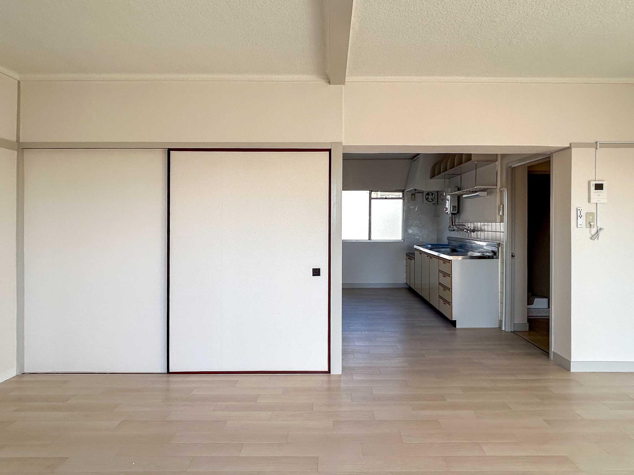 横浜市青葉区青葉台の賃貸物件/北側をみる