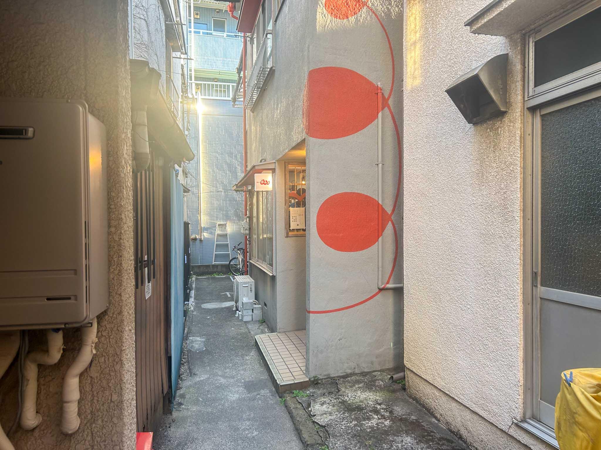 墨田区東向島の賃貸物件/路地の奥にひっそりとたたずむ建物