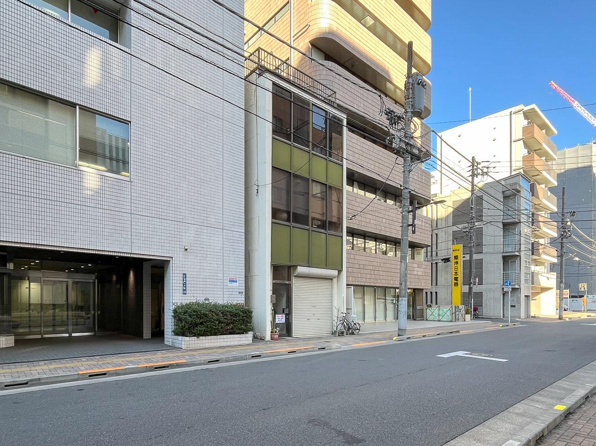 台東区台東の賃貸物件/外観。人通りは少なく静かな印象