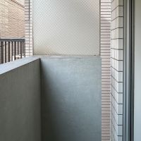 品川区上大崎の賃貸物件/ベランダは手狭