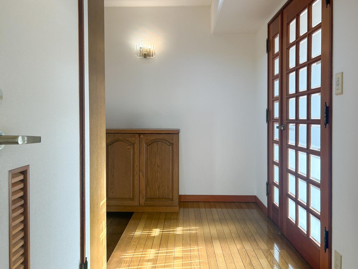 大田区久ヶ原の賃貸物件/玄関周りは広々としたスペースがあります