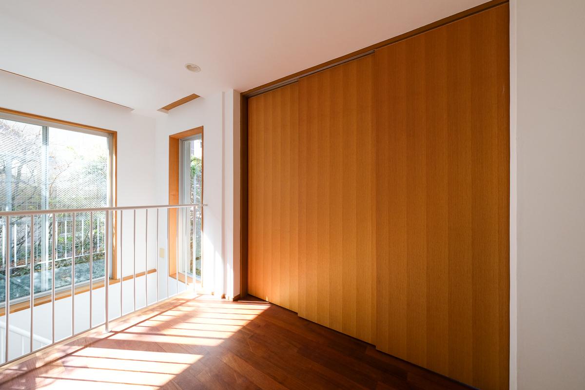 目黒区祐天寺の賃貸物件/間仕切りを閉めるとこんな感じ