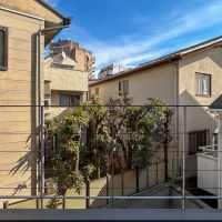 目黒区柿の木坂の賃貸物件/ベランダ。隣家の視線はそこまで気になりません