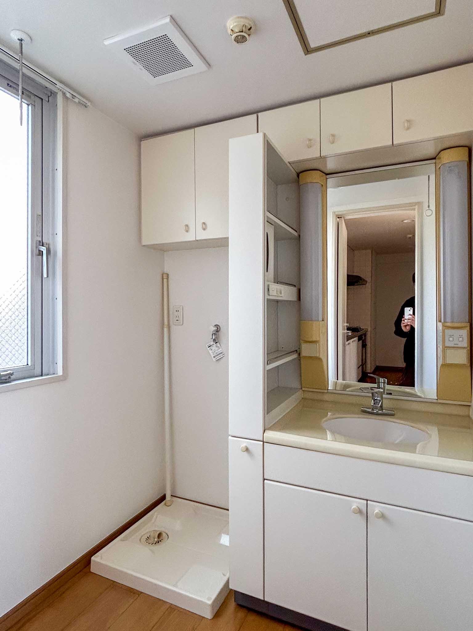 目黒区柿の木坂の賃貸物件/洗面脱衣室