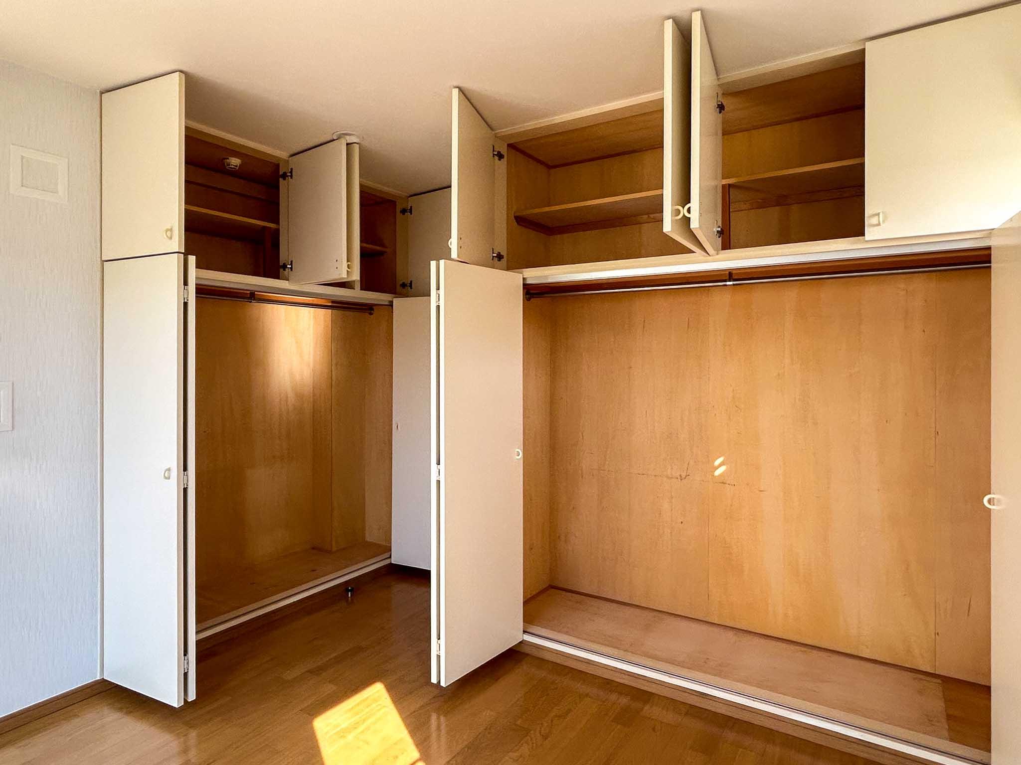 目黒区柿の木坂の賃貸物件/十分過ぎるほどの収納量