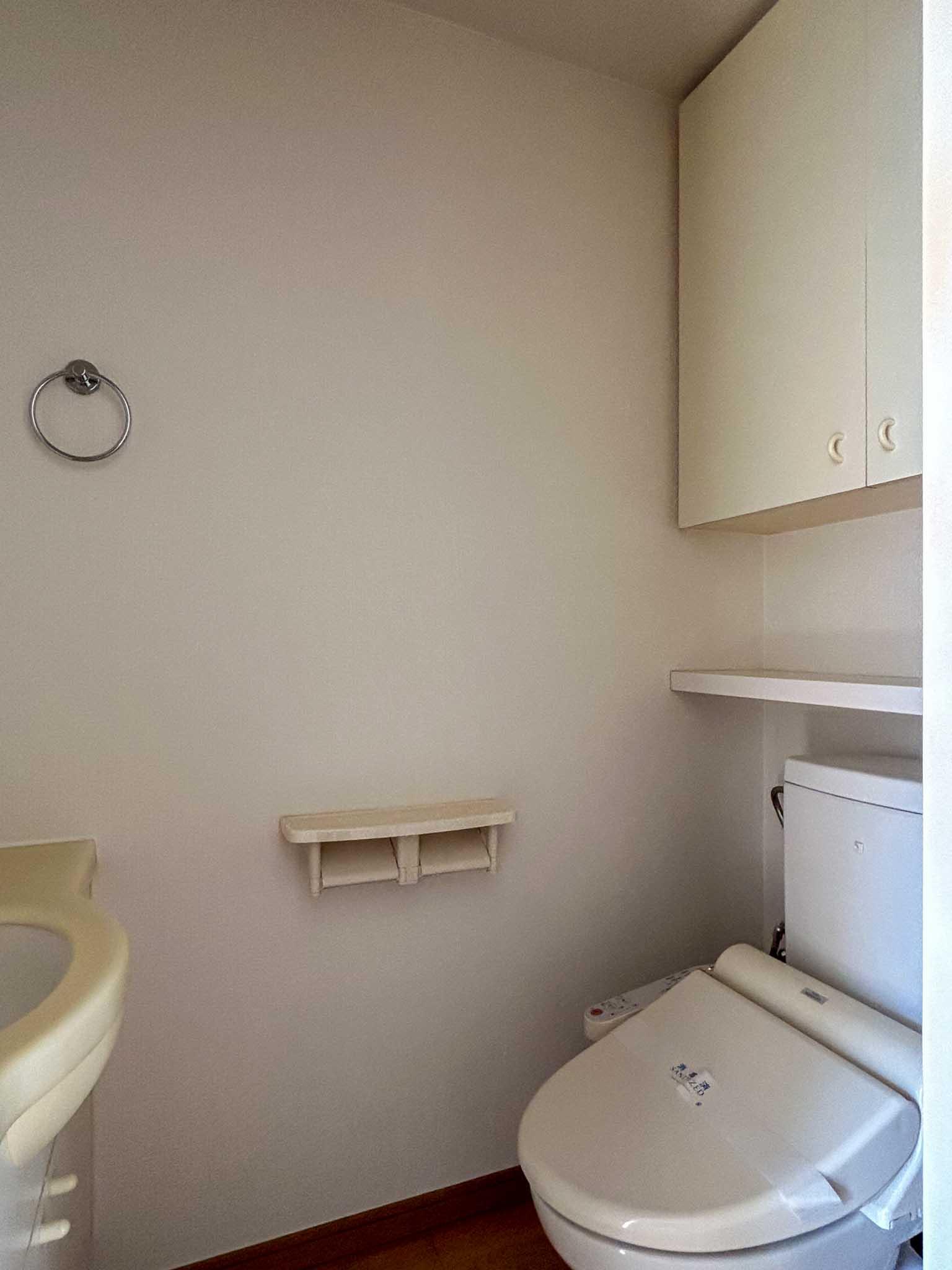 目黒区柿の木坂の賃貸物件/ウォシュレットトイレ