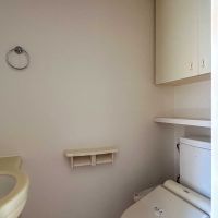 目黒区柿の木坂の賃貸物件/ウォシュレットトイレ