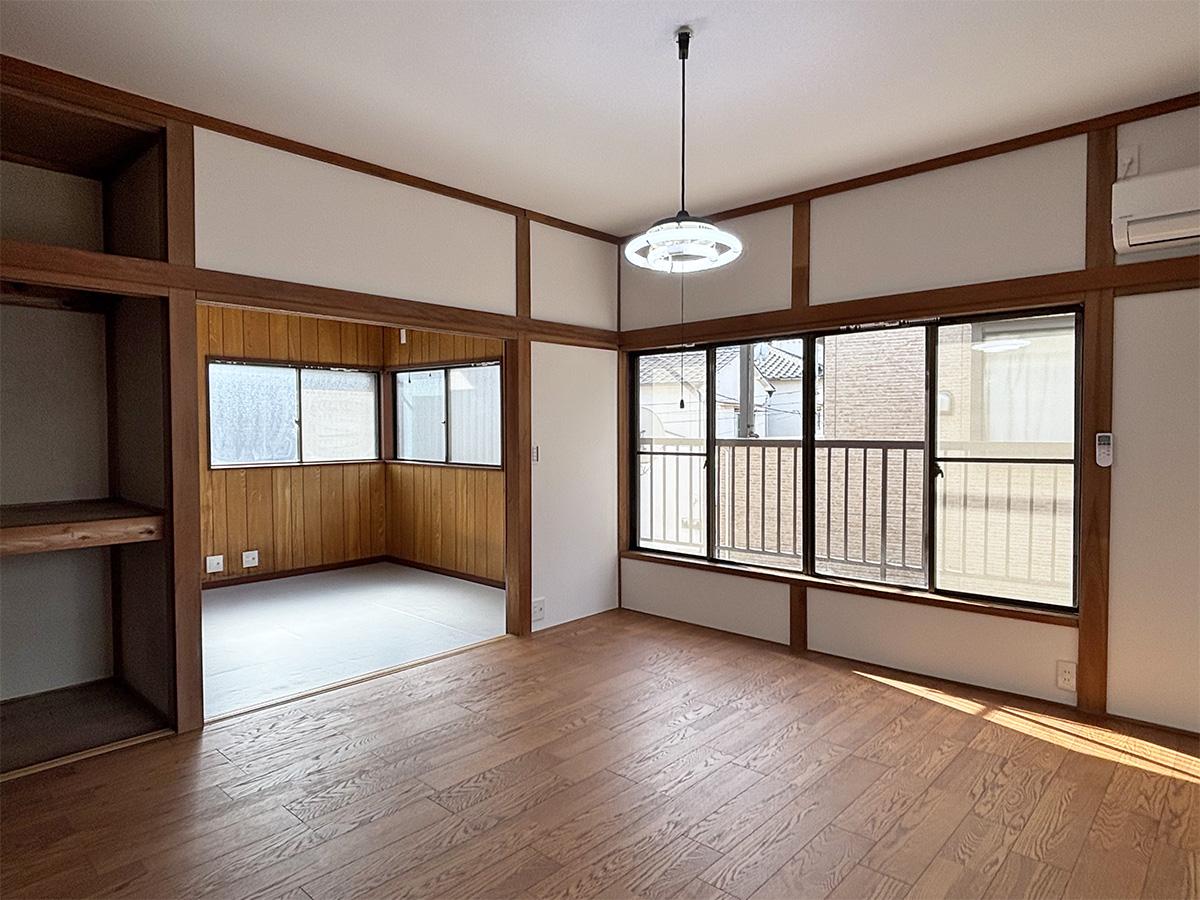 荒川区東尾久の賃貸物件/レトロな趣を残しつつ、クリーンに改装されました！窓が多くて明るいです