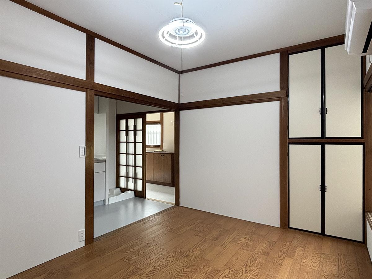 荒川区東尾久の賃貸物件/1階ダイニング：収納あり