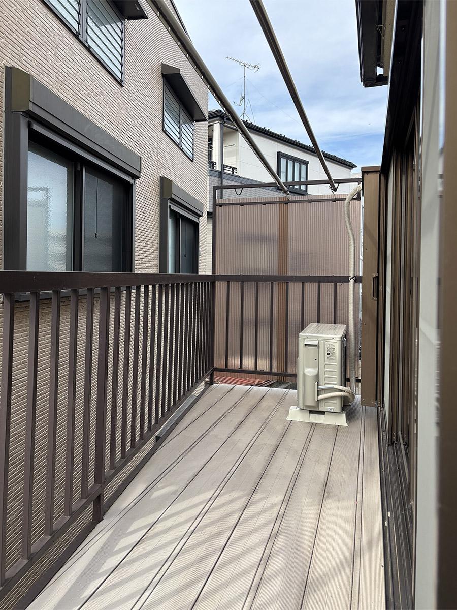 荒川区東尾久の賃貸物件/2階バルコニー