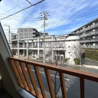 世田谷区船橋の賃貸物件/A：この区画だけに付いているバルコニー