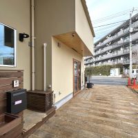 世田谷区船橋の賃貸物件/C区画前の屋外は余白をつくり今後の運用を検討中、ときどきイベントを催したりキッチンカーを呼んだりする可能性も