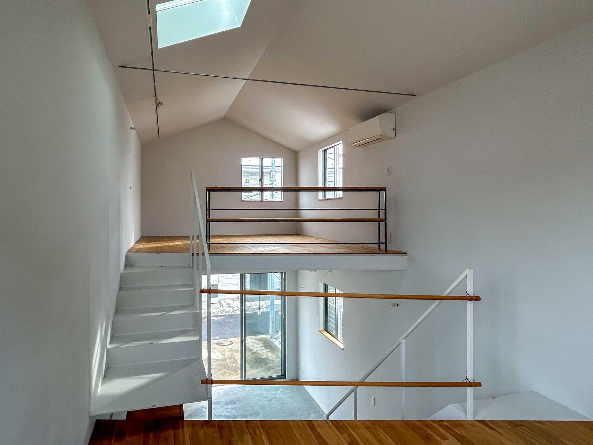 横浜市港北区篠原台町の賃貸物件/上下階に視線がぬけるスキップフロア ※写真は全て原状回復前のもの