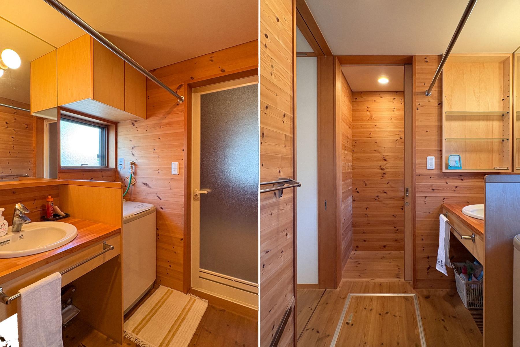 東村山市青葉町の売買物件/洗面脱衣室