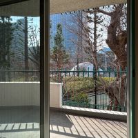 港区赤坂の賃貸物件/ベランダ。南西側のベランダも少し広め